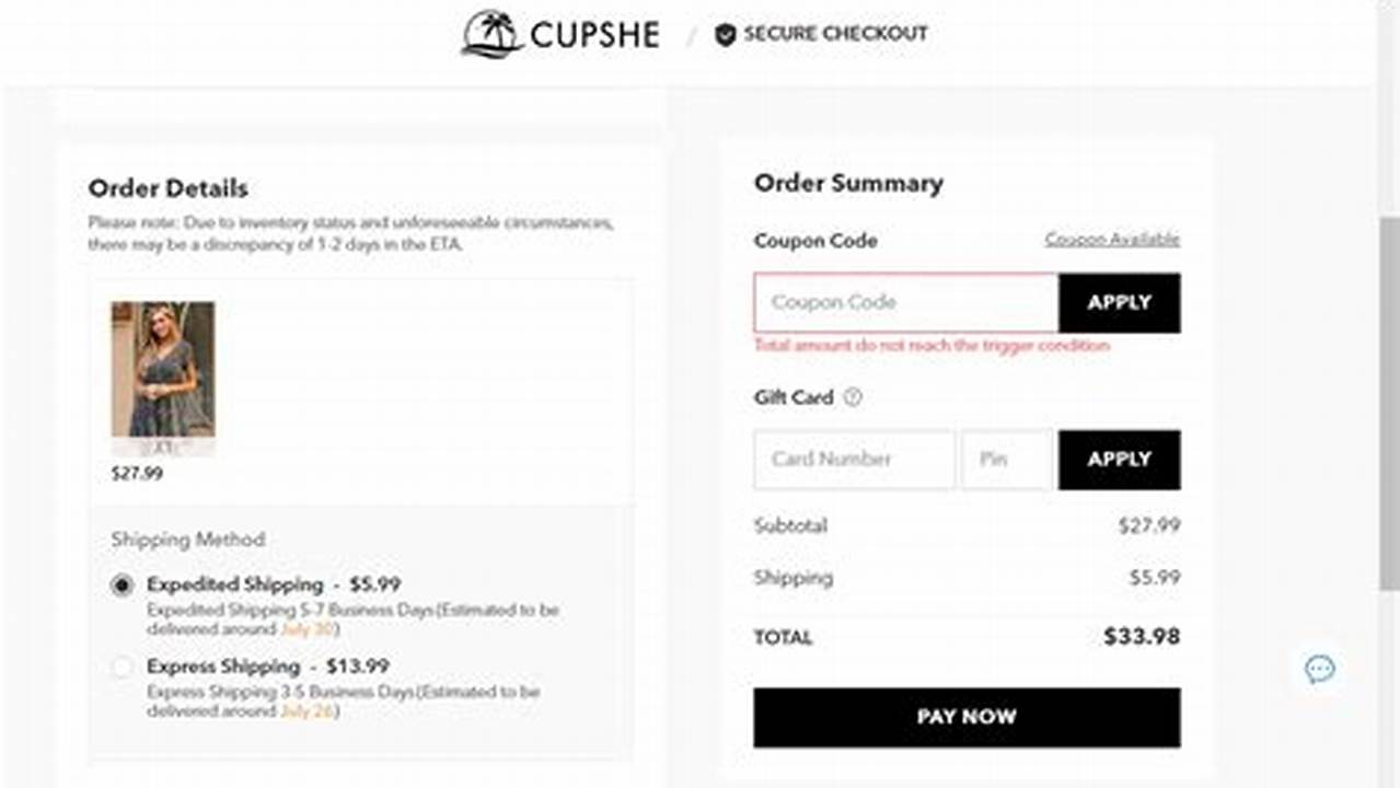 Cupshe Discount Code June 2024 June
