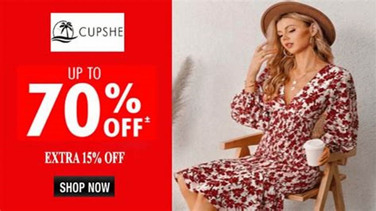Cupshe Discount Code May 2024