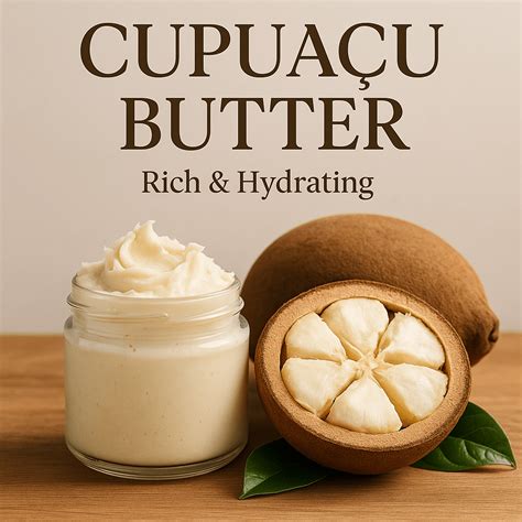 Experience Divine Moisture with Cupuacu Butter for Glowing and Nourished Skin