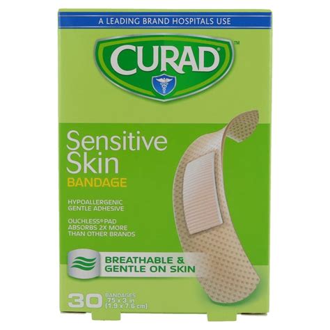 Comfortable Healing with Curad: Discover the Gentle Touch of Sensitive Skin Bandages!