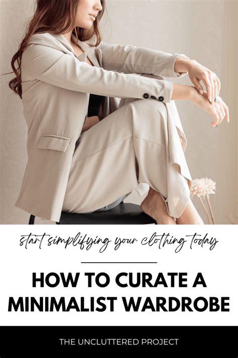 Curating a Minimalist Wardrobe