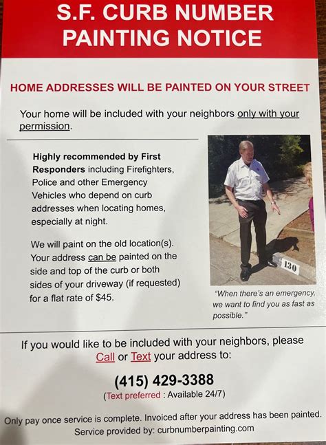 Curb Painting Scam
