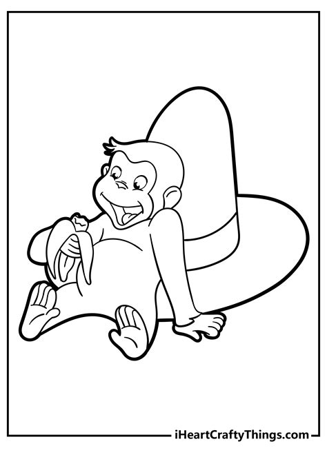 Curious George Coloring Pages Free To Print