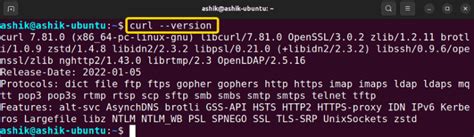 Curl Command Not Found Ubuntu