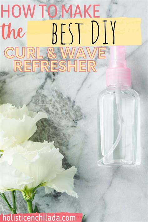 Curl Refresher Spray Diy