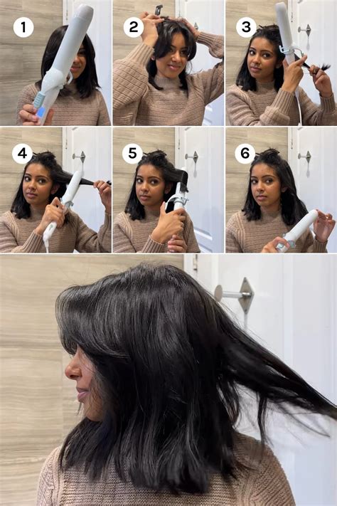 Curling Iron Method for Loose Curls