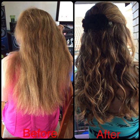 Curling the Back and Sides