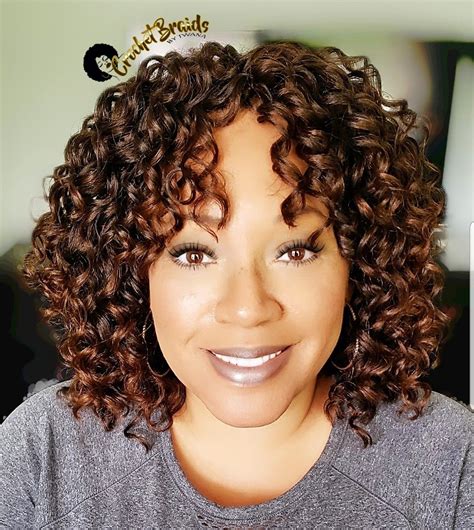 Curly Crochet Human Hair