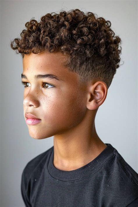 Curly Hair Boy Cuts