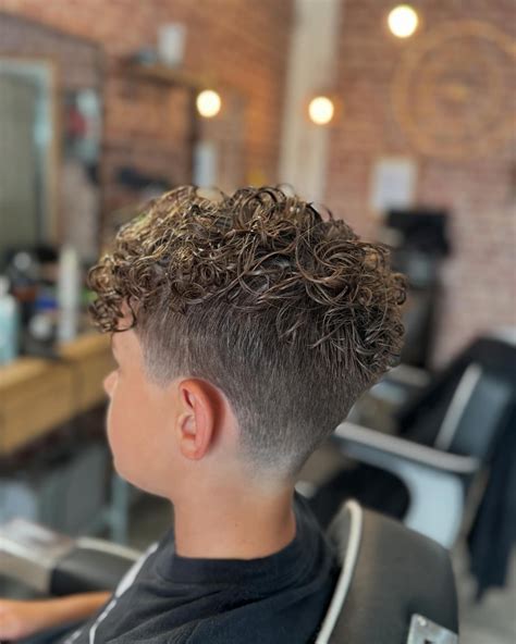 Curly Hair Boy Perm