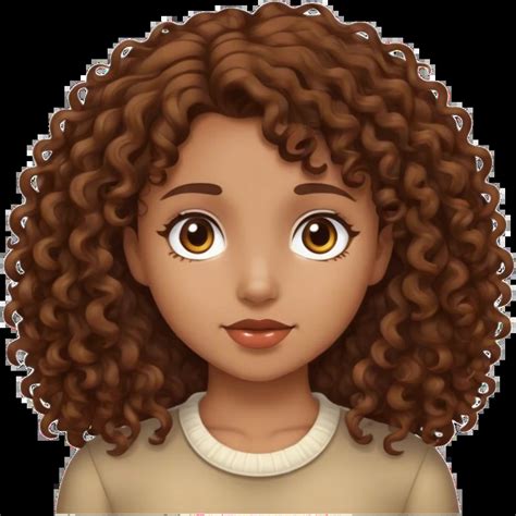 Curly Hair Emoji