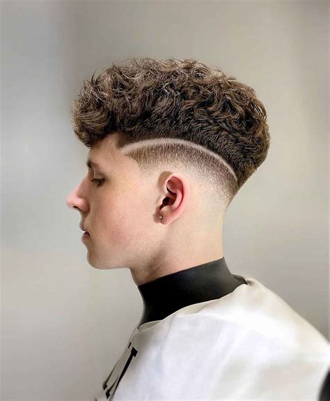 Curly Hair Fade Boy
