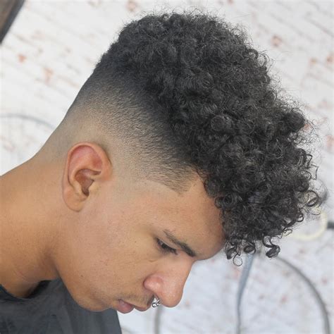 Curly Hair Fade Styles