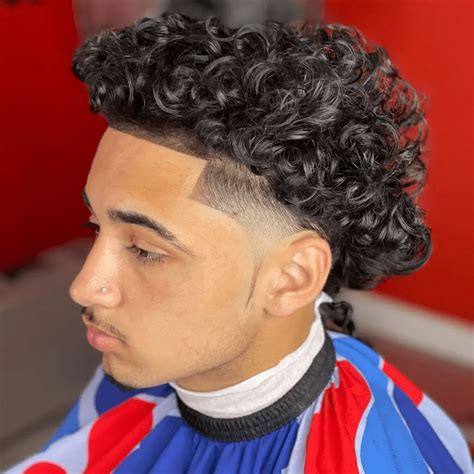 Curly Hair Fade Taper