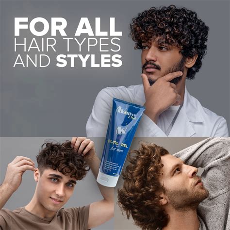 Curly Hair Gel For Men