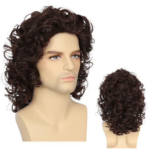 Curly Hair Mullet Wig