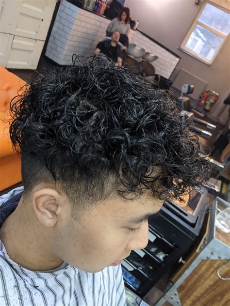 Curly Hair Perm Men