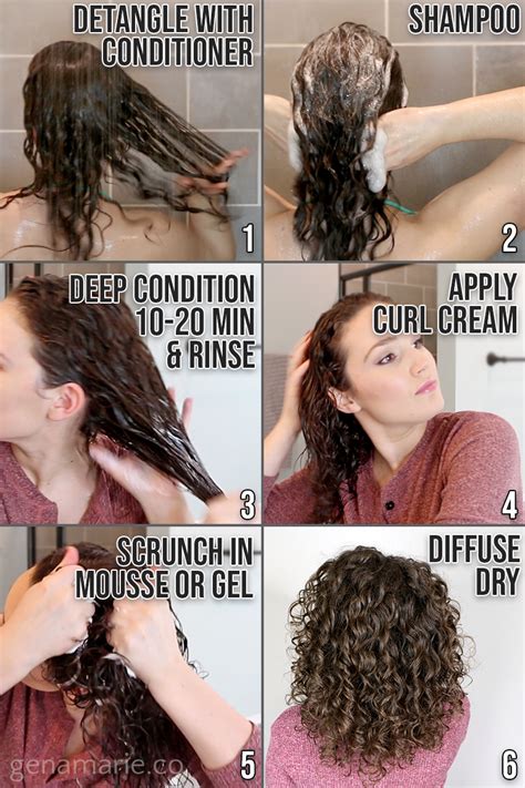 Curly Hair Routine After Shower