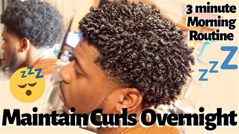 Curly Hair Routine Men