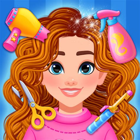 Curly Hair Style Games