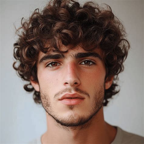 Curly Hair Style Man 2019