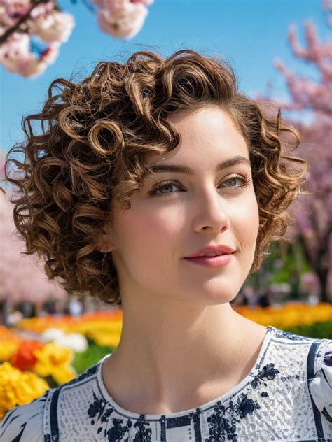 Curly Hair Styles Short
