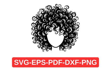 Unlock Your Curls' Potential with Stunning Curly Hair SVGs – Free Downloads!