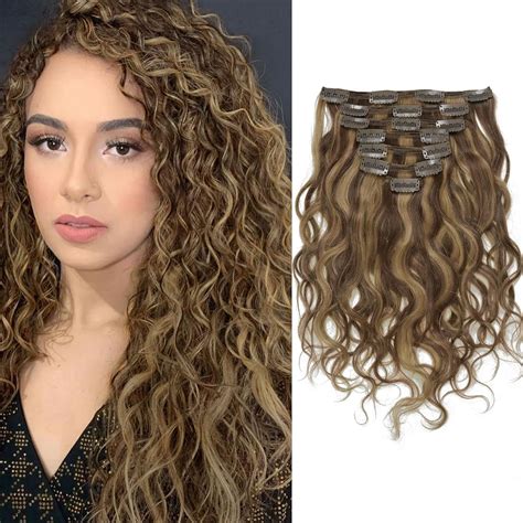 Curly Human Hair Extensions