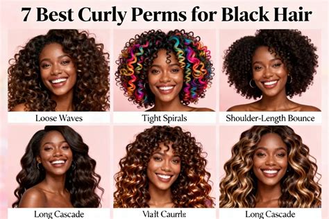 Curly Perms Black Hair