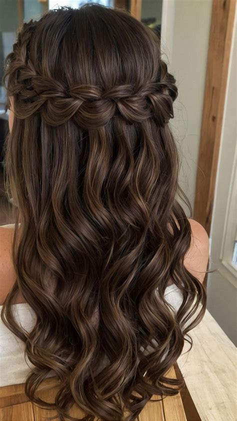 Curly Prom Hairstyle For Medium Long Hair