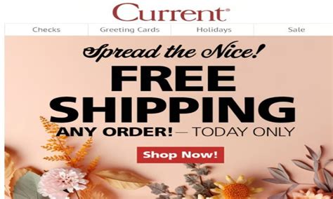 Current Catalog Free Shipping Coupon Code 2017