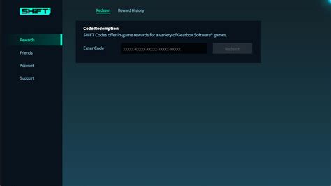 Current shift codes that are available to redeem