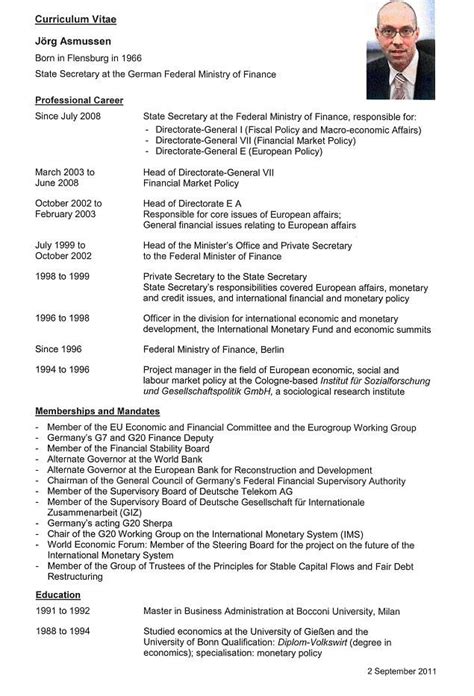 Curriculum Ue Exemple