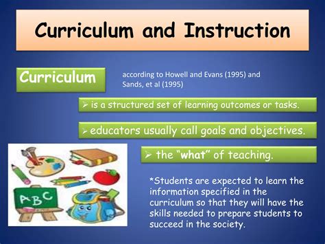 Curriculum and Instruction