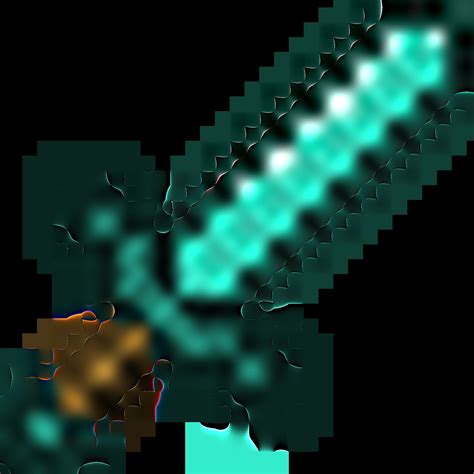 Cursed Minecraft Diamond Sword