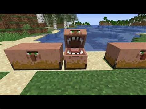 Cursed Minecraft Villager Chest