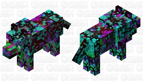 Cursed Minecraft Wolf