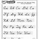 Cursive Handwriting Worksheets Free Printable
