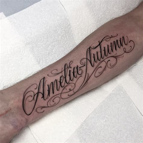 Cursive Writing For Tattoo