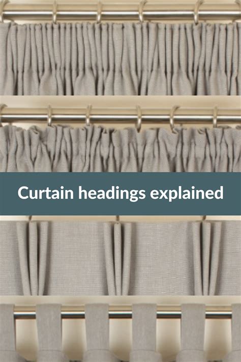 Curtain Headings Deconstructed: Exploring Different Header Styles