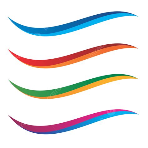 Curved Designs Clipart