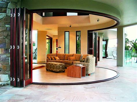 Curved Sliding Doors Interior