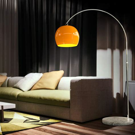 Curved floor lamps for living room