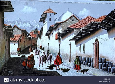 Cusco Landscape Painting