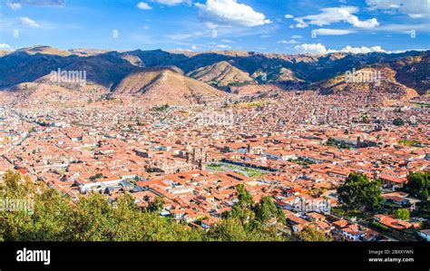 Cityscape of Cusco Peru