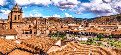Cusco Peru overlooking city