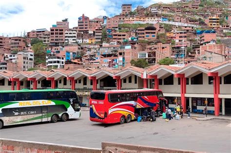 Terminal de buses en Cusco