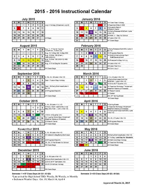 Cusd Academic Calendar