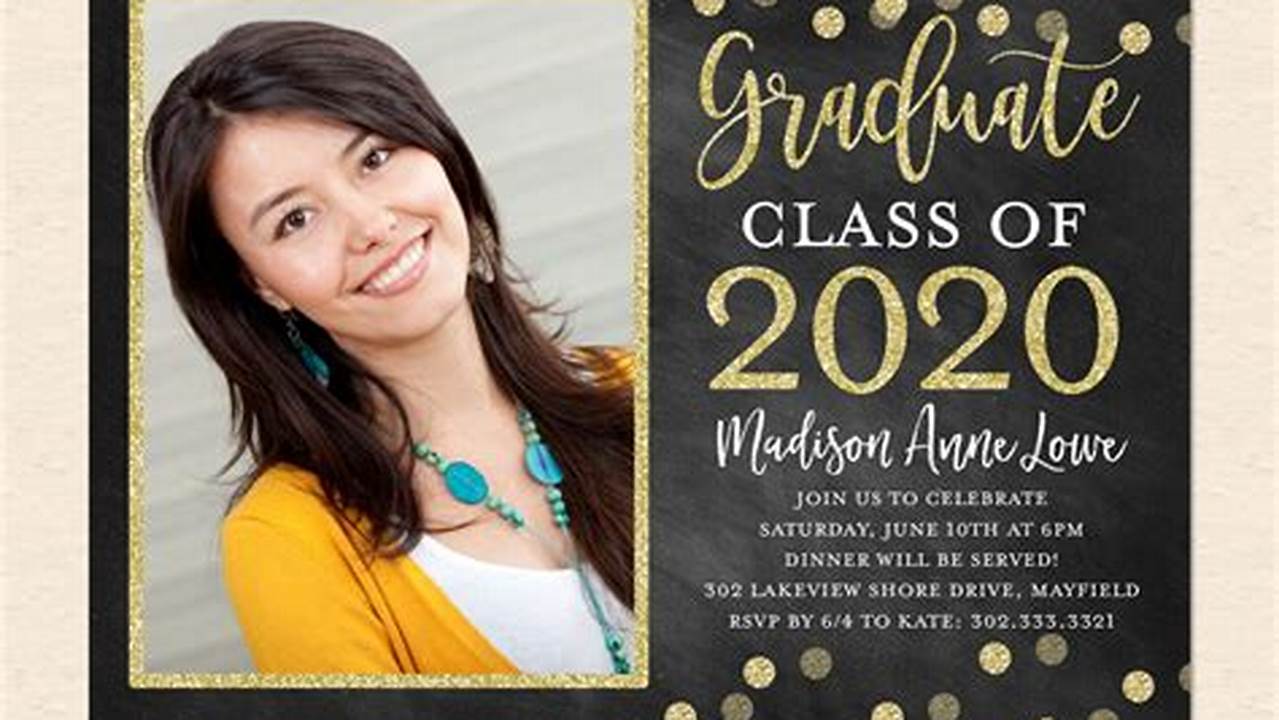 Custom Graduation Invitations 2024