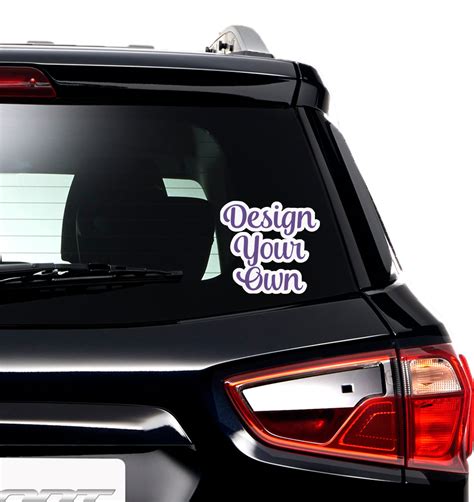 Custom Car Decals For Personalization